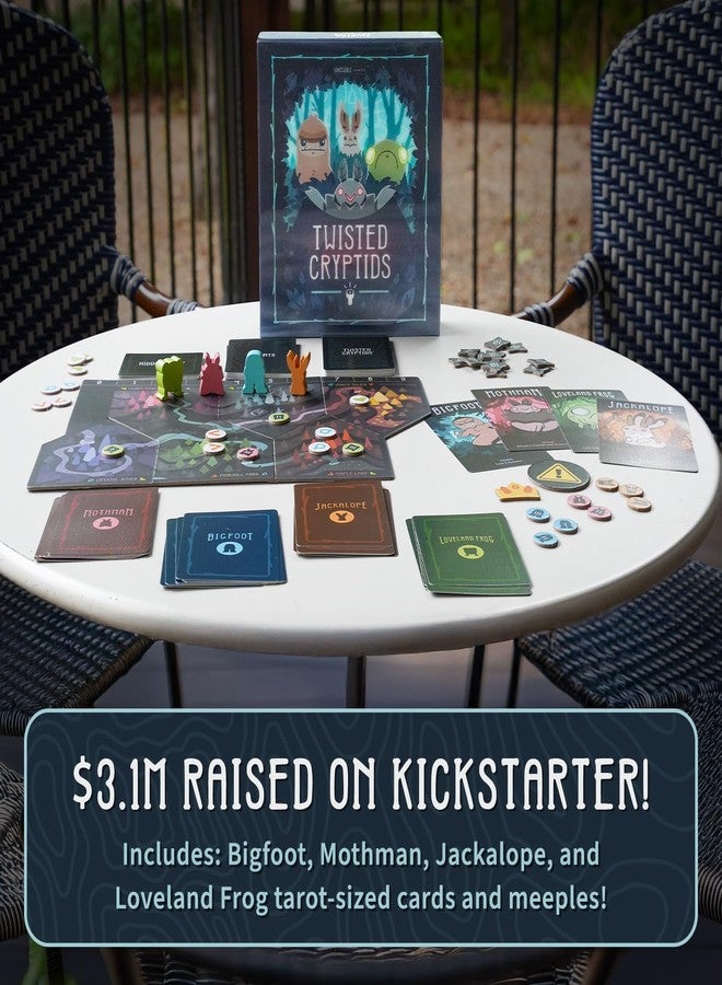 Unstable Games لعبة Unstable Games Twisted Cryptids اللوحية - لعبة بطاقات استراتيجية للكبار والصغار - ألعاب لوحية عائلية من 2 إلى 4 لاعبين، من عمر 12 عامًا فما فوق - من مبتكري Unstable Unicorns و Here to Slay - Image 4